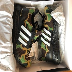 Men’s BNIB Adidas x Bape Ultra Boost 4.0 Camo